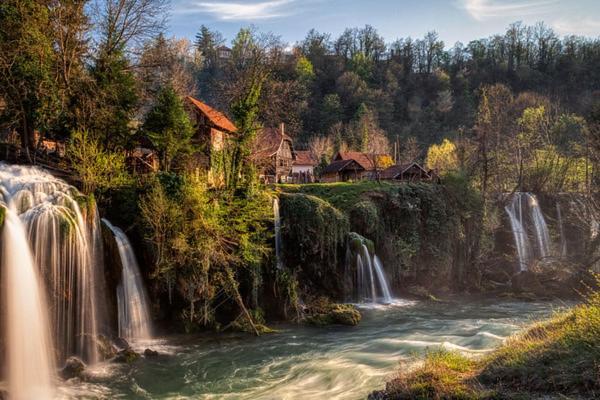 Apartmant Borna Slunj Bagian luar foto